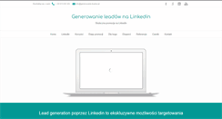 Desktop Screenshot of generowanie-leadow.pl