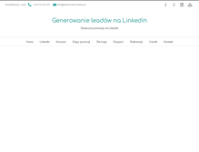 Tablet Screenshot of generowanie-leadow.pl